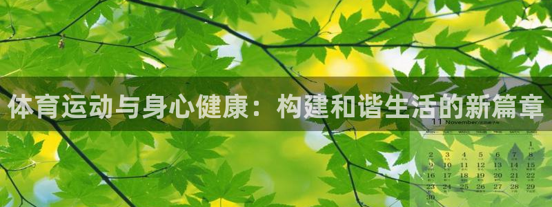 mksport体育：体育运动与身心健康：构建和谐生活的新篇章