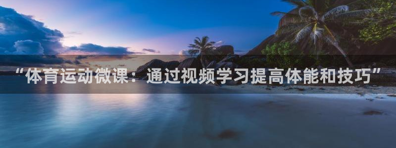 mk体育下载：“体育运动微课：通过视频学习提高体能和技巧”